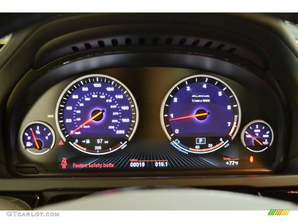 2014 BMW 7 Series ALPINA B7 LWB Gauges Photos