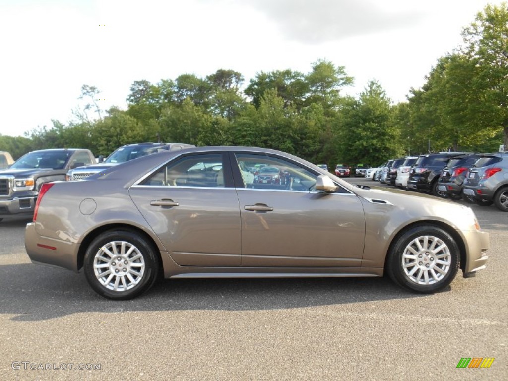 Mocha Steel Metallic 2012 Cadillac CTS 3.0 Sedan Exterior Photo #94206184