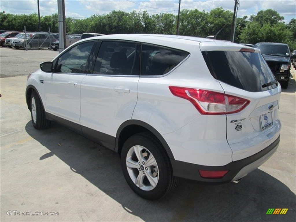 2014 Escape SE 1.6L EcoBoost - Oxford White / Charcoal Black photo #5