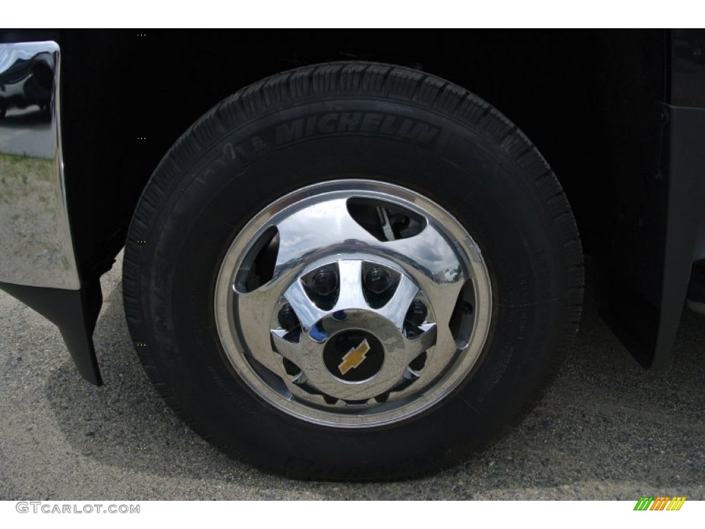 2015 Silverado 3500HD LTZ Crew Cab Dual Rear Wheel 4x4 - Tungsten Metallic / Jet Black/Dark Ash photo #22