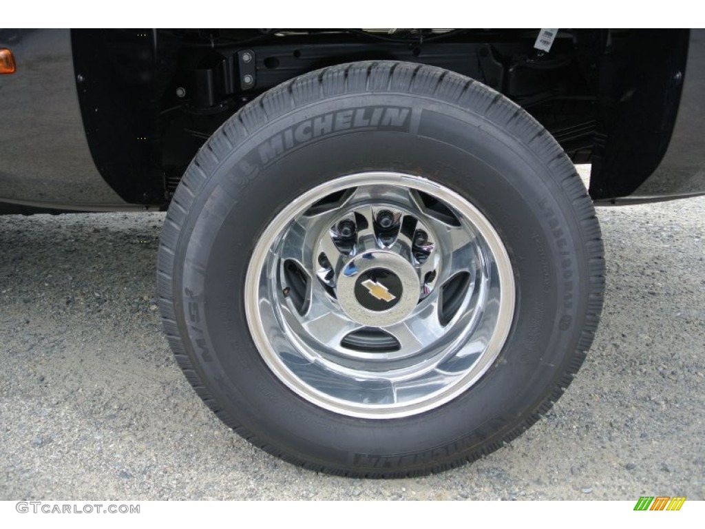 2015 Silverado 3500HD LTZ Crew Cab Dual Rear Wheel 4x4 - Tungsten Metallic / Jet Black/Dark Ash photo #23