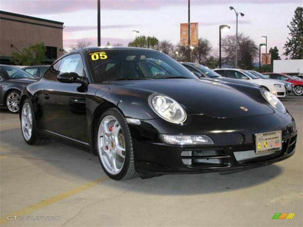 2005 911 Carrera S Coupe - Black / Black photo #2