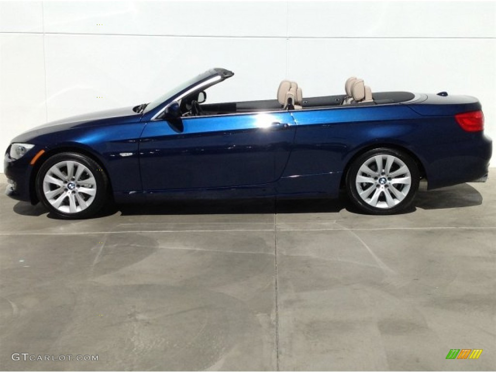 2011 3 Series 328i Convertible - Deep Sea Blue Metallic / Oyster/Black Dakota Leather photo #20