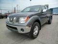 2008 Storm Grey Nissan Frontier SE King Cab 4x4  photo #3