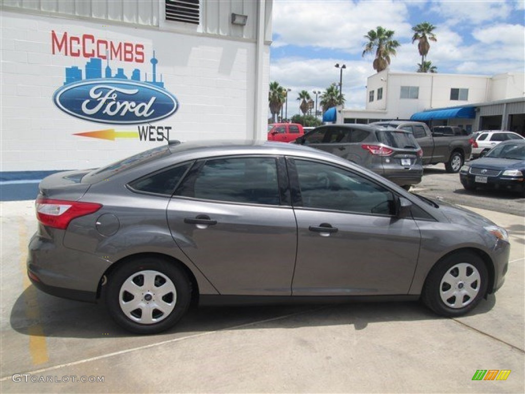 2014 Focus S Sedan - Sterling Gray / Charcoal Black photo #8