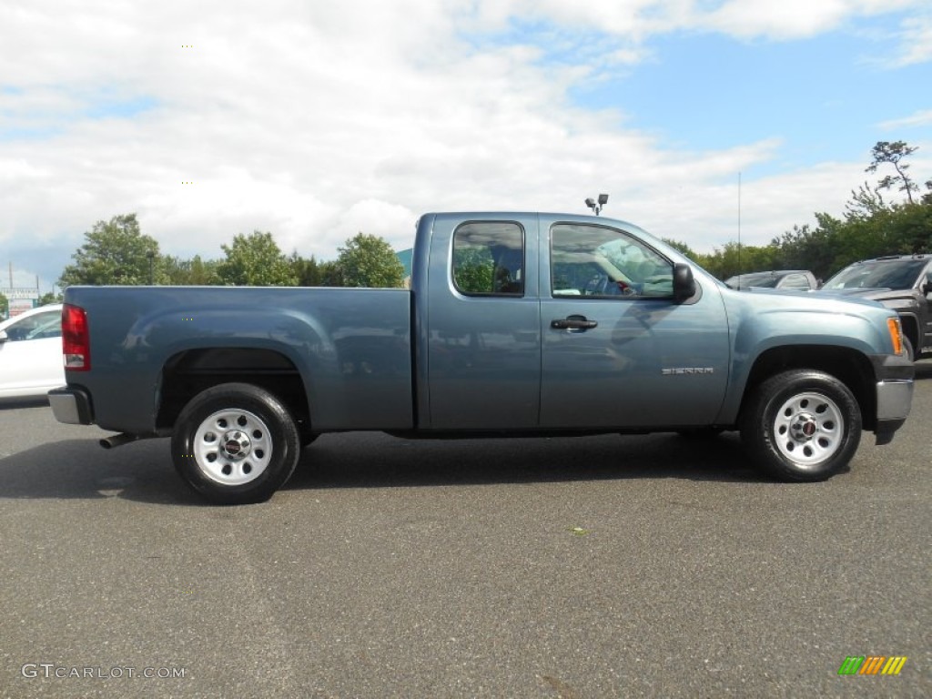 Stealth Gray Metallic 2013 GMC Sierra 1500 Extended Cab Exterior Photo #94210032