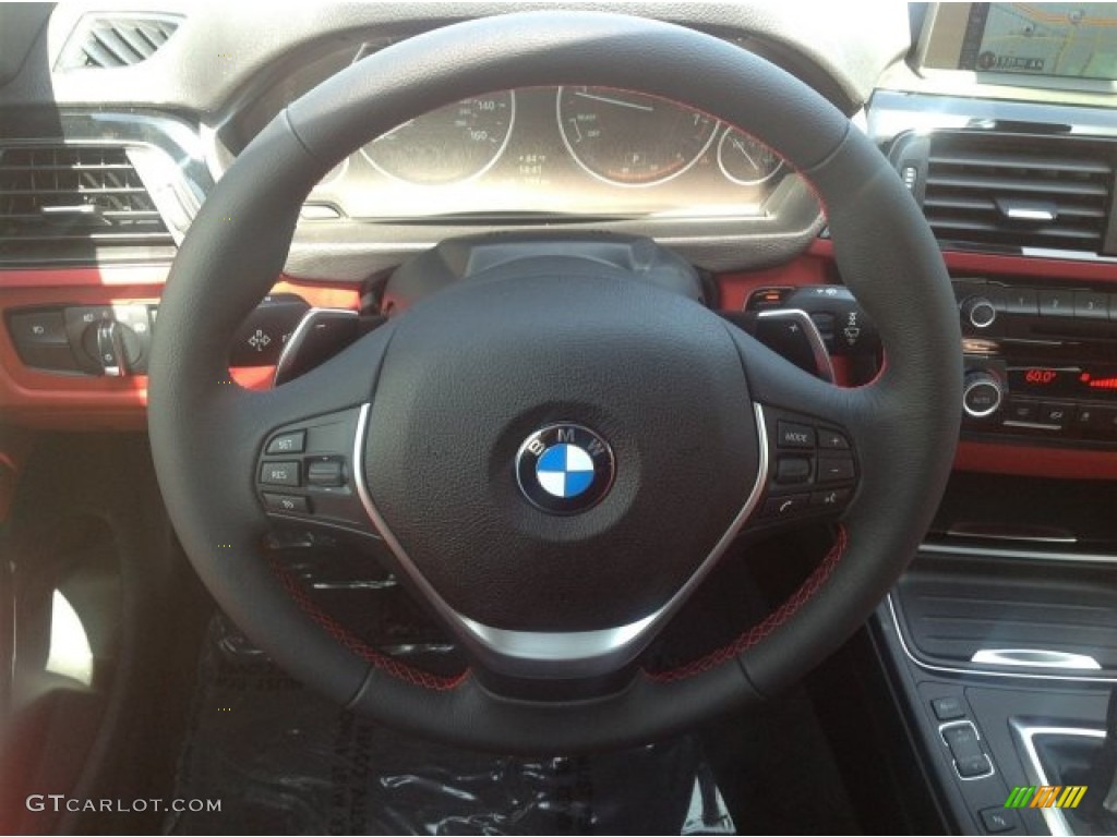 2014 BMW 4 Series 428i Convertible Steering Wheel Photos