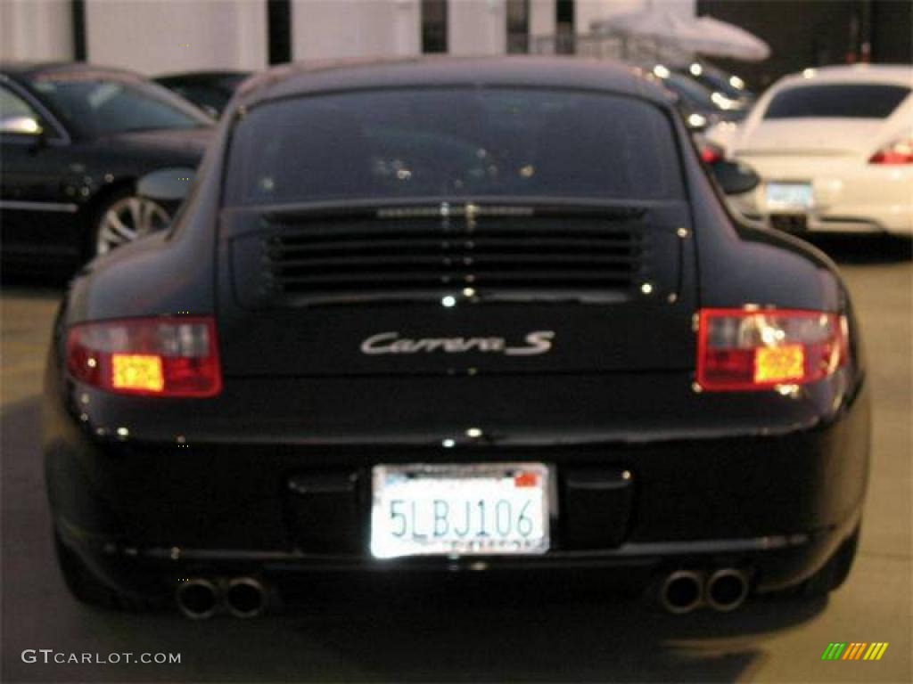 2005 911 Carrera S Coupe - Black / Black photo #6