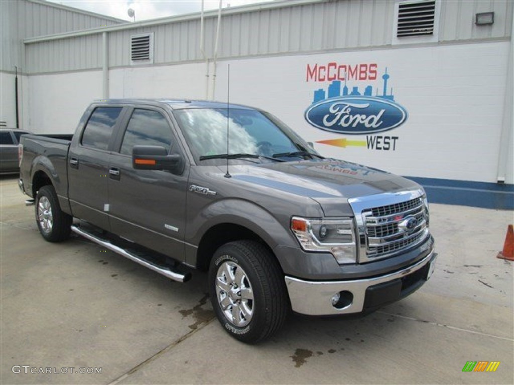 2014 F150 XLT SuperCrew - Sterling Grey / Steel Grey photo #1