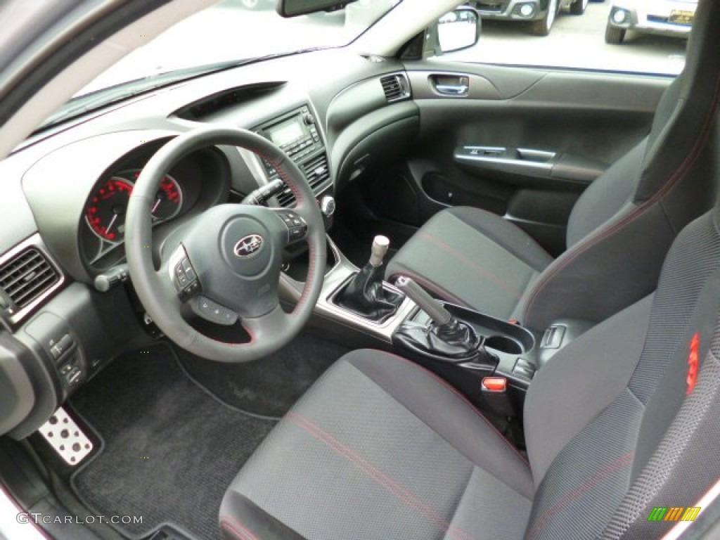 2012 Subaru Impreza WRX 4 Door Interior Color Photos