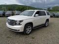 2015 White Diamond Tricoat Chevrolet Tahoe LTZ 4WD  photo #48