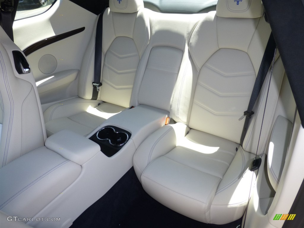 2014 Maserati GranTurismo Sport Coupe Rear Seat Photo #94213417