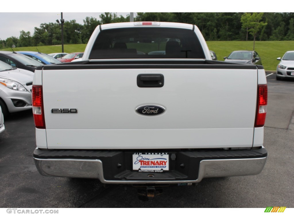 2006 F150 XLT SuperCrew - Oxford White / Tan photo #6