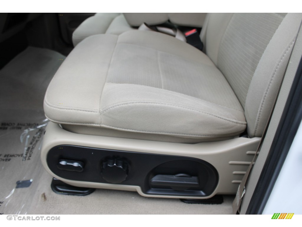 2006 F150 XLT SuperCrew - Oxford White / Tan photo #16