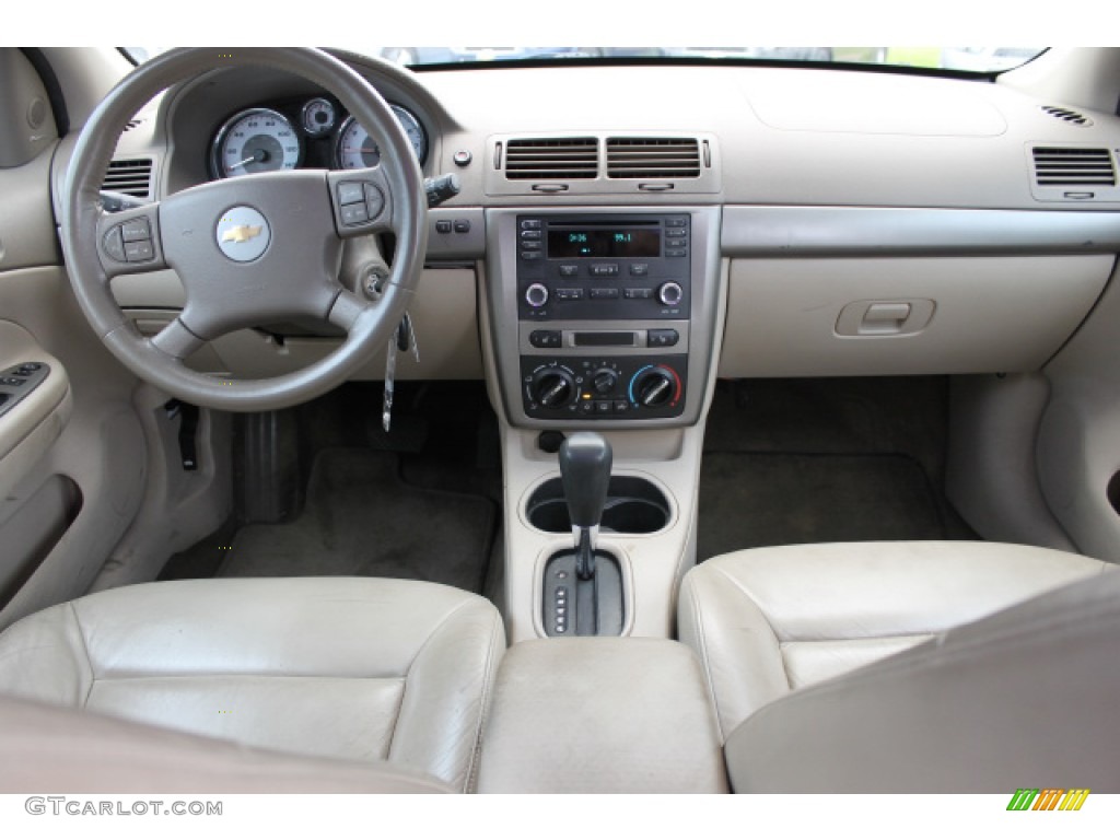 2005 Chevrolet Cobalt LS Sedan Neutral Beige Dashboard Photo #94213903