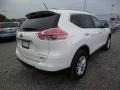 2014 Moonlight White Nissan Rogue SV AWD  photo #7