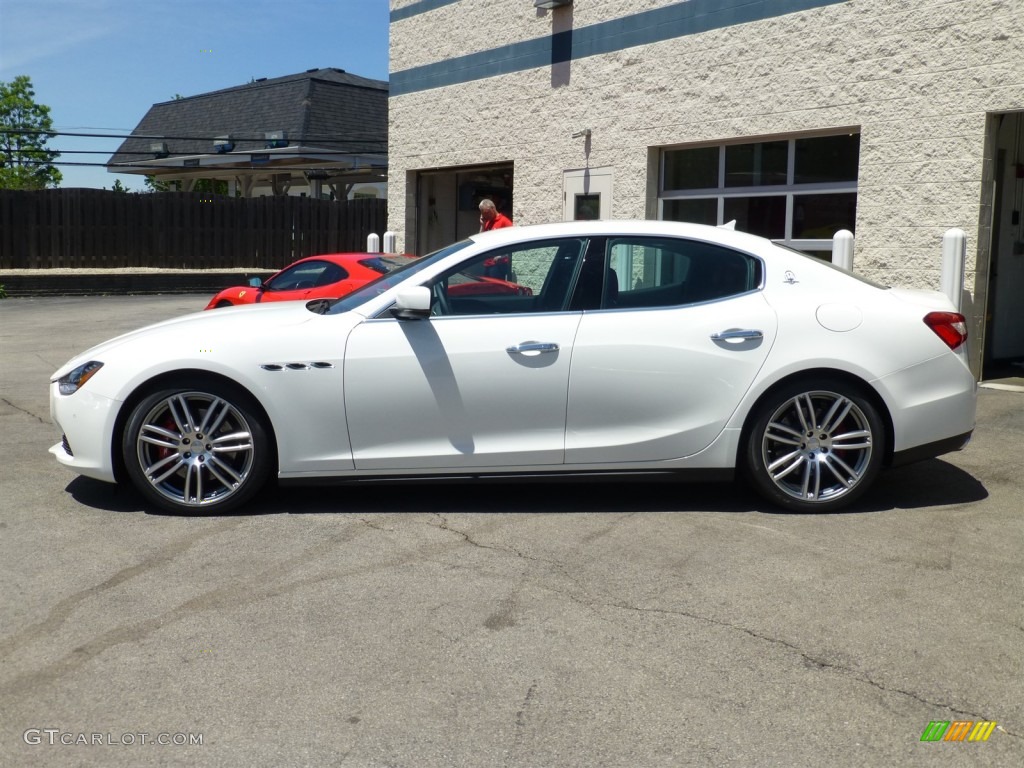 2014 Ghibli S Q4 - Bianco (White) / Nero/Rosso photo #3