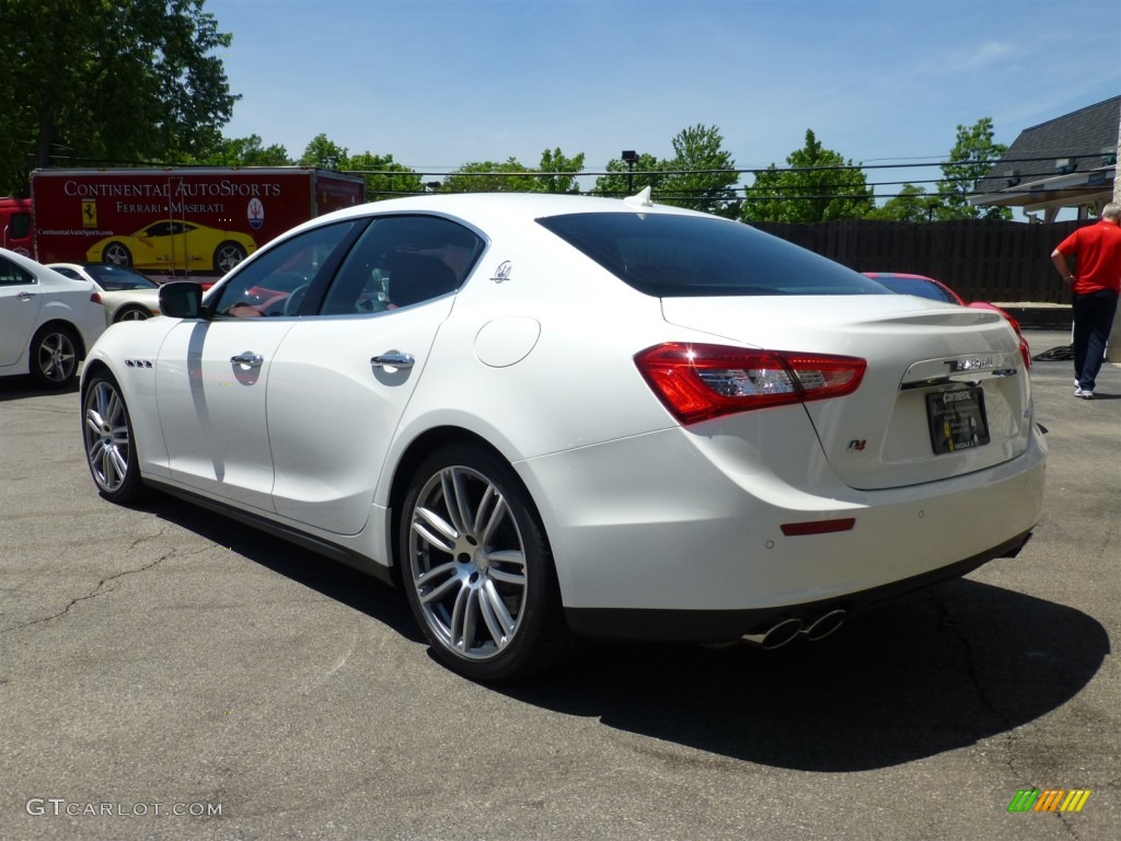 2014 Ghibli S Q4 - Bianco (White) / Nero/Rosso photo #4