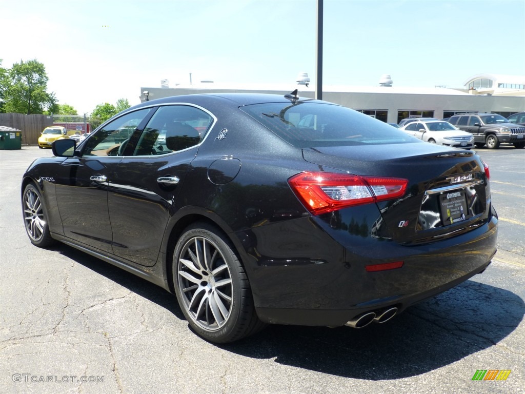 2014 Ghibli S Q4 - Nero Ribelle (Black Metallic) / Cuoio photo #4