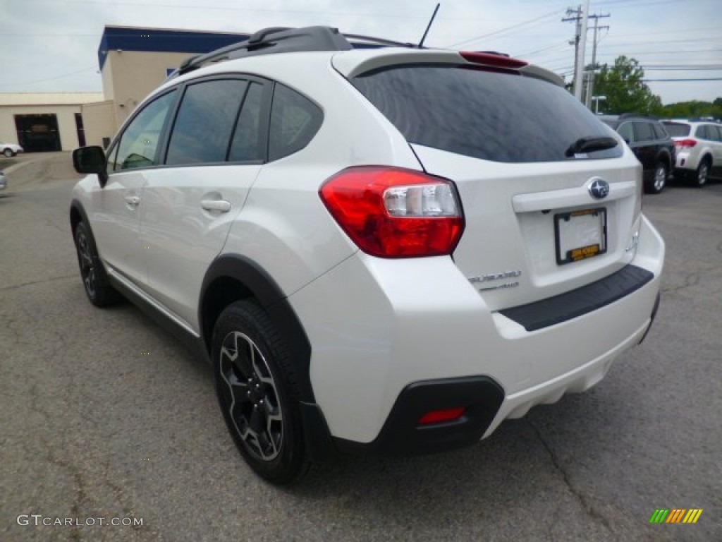 2014 XV Crosstrek 2.0i Premium - Satin White Pearl / Ivory photo #5