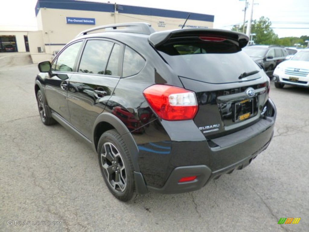 2014 XV Crosstrek 2.0i Premium - Crystal Black Silica / Ivory photo #5