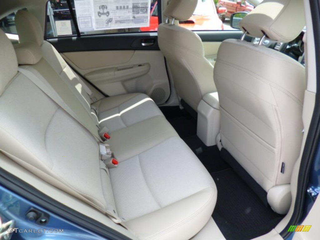 2014 XV Crosstrek 2.0i Premium - Quartz Blue Pearl / Ivory photo #12
