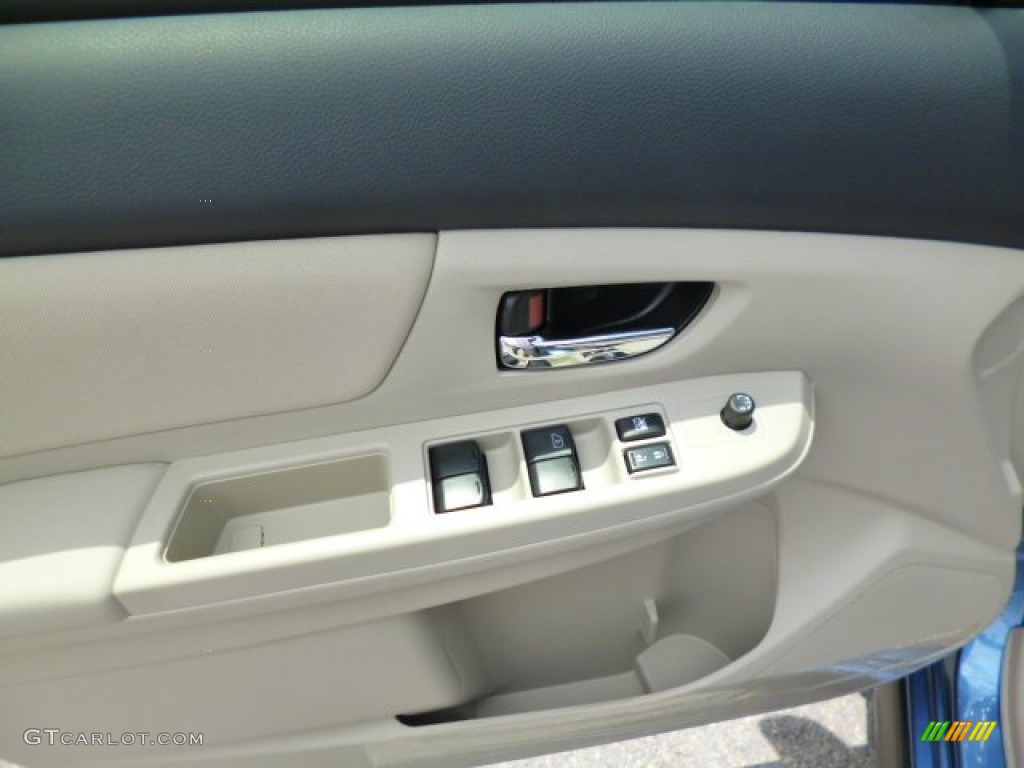2014 XV Crosstrek 2.0i Premium - Quartz Blue Pearl / Ivory photo #18