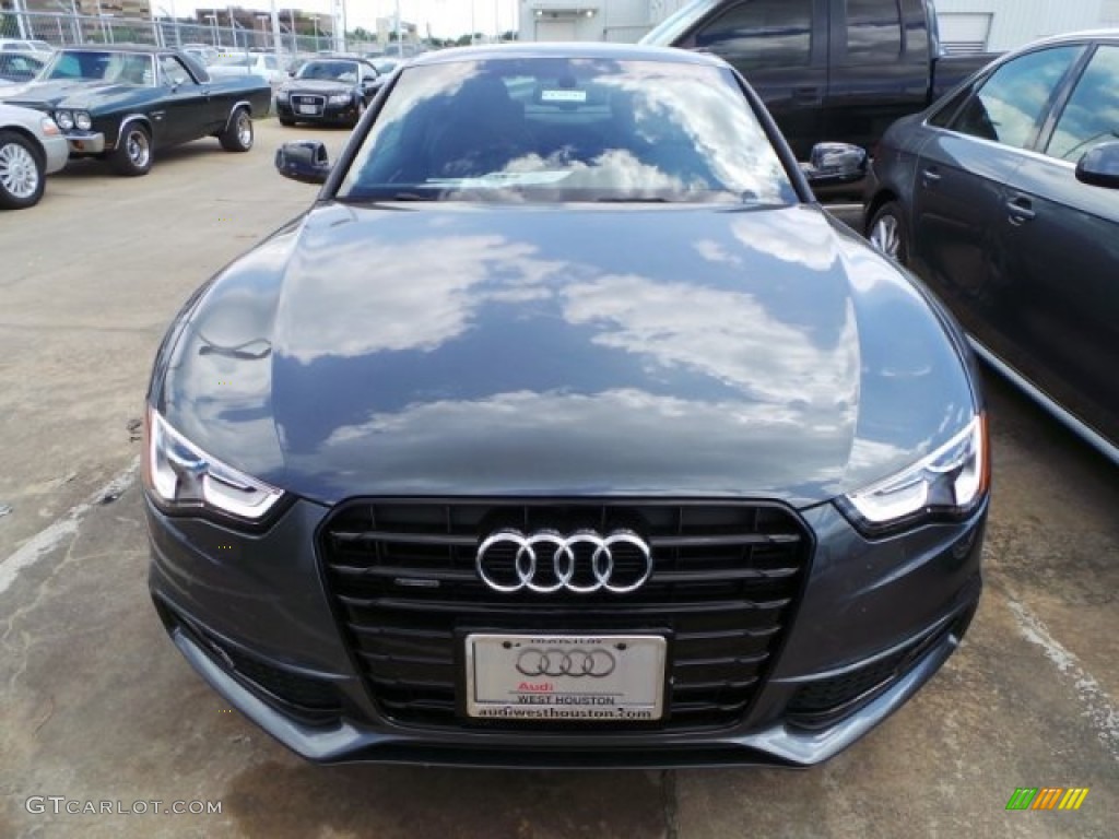 2014 A5 2.0T quattro Coupe - Daytona Gray Pearl Effect / Black photo #2