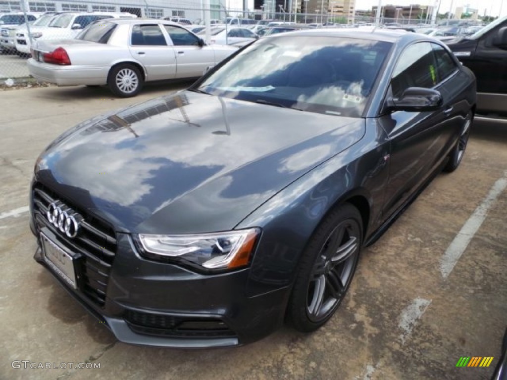 2014 A5 2.0T quattro Coupe - Daytona Gray Pearl Effect / Black photo #3