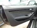 2014 Audi A5 Black Interior Door Panel Photo