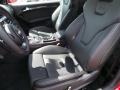 2014 Audi S5 Black Interior Front Seat Photo