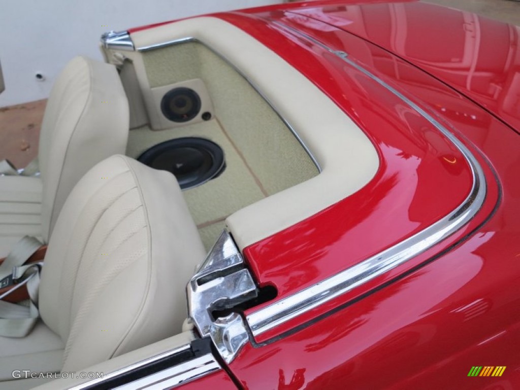 1969 SL Class 280 SL Roadster - Signal Red / Parchment photo #12