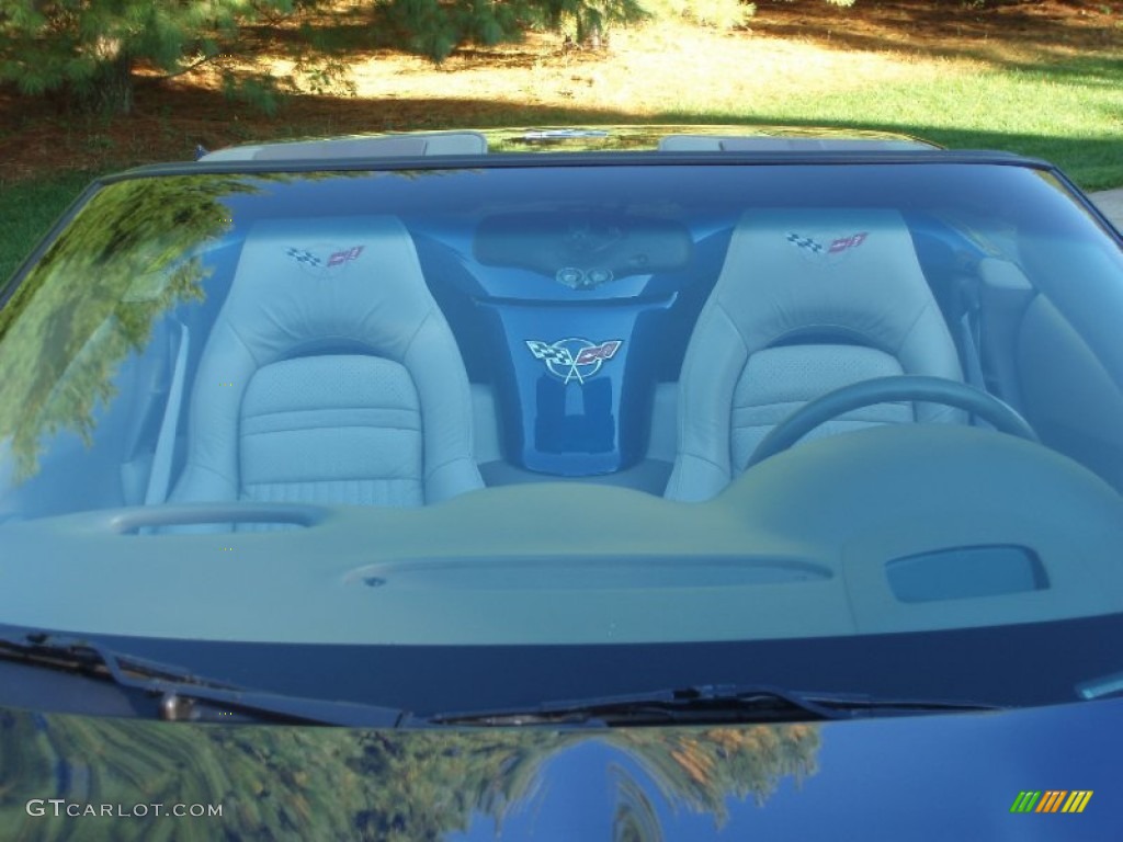 2004 Corvette Convertible - LeMans Blue Metallic / Shale photo #7