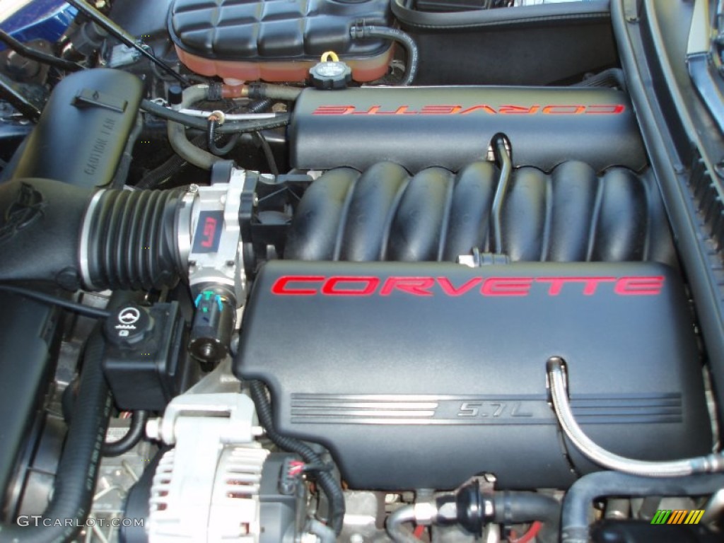 2004 Corvette Convertible - LeMans Blue Metallic / Shale photo #8