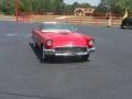 1957 Red Ford Thunderbird Convertible  photo #4