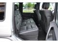 2011 Mercedes-Benz G Black Interior Rear Seat Photo