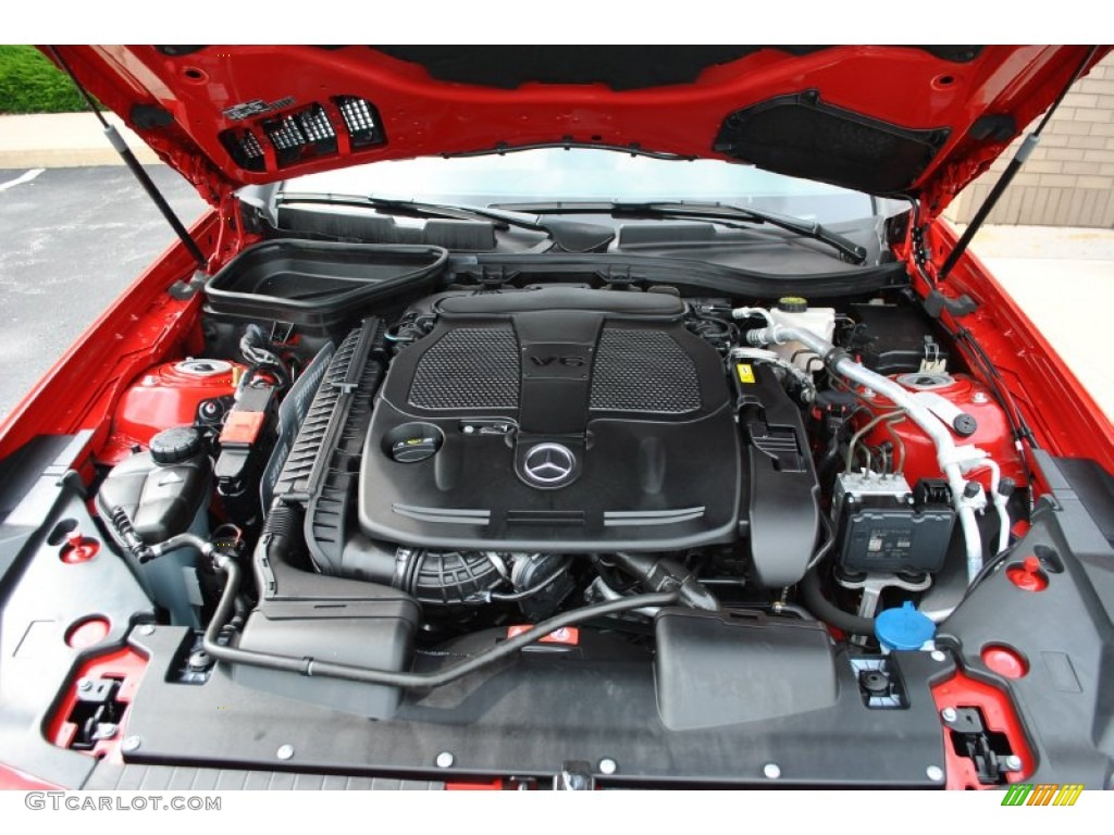 2012 Mercedes-Benz SLK 350 Roadster 3.5 Liter GDI DOHC 24-Vlave VVT V6 Engine Photo #94225877