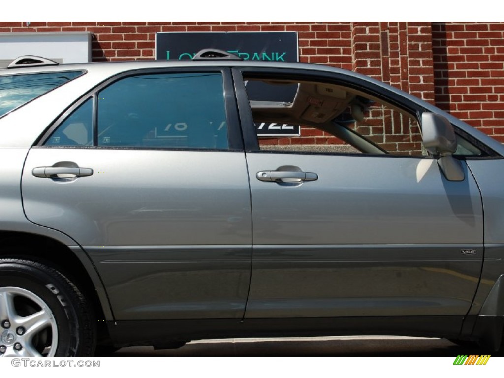 2001 RX 300 AWD - Mineral Green Metallic / Ivory photo #24