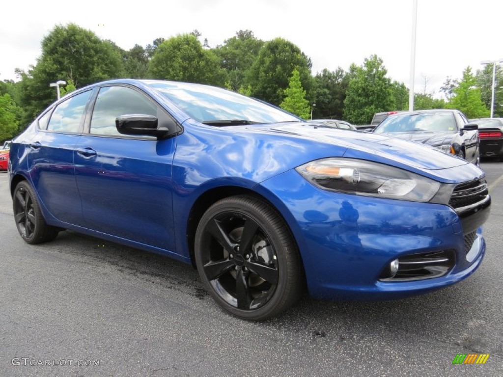 Blue Streak Pearl Coat 2014 Dodge Dart SXT Exterior Photo #94226285