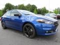 Blue Streak Pearl Coat 2014 Dodge Dart SXT Exterior