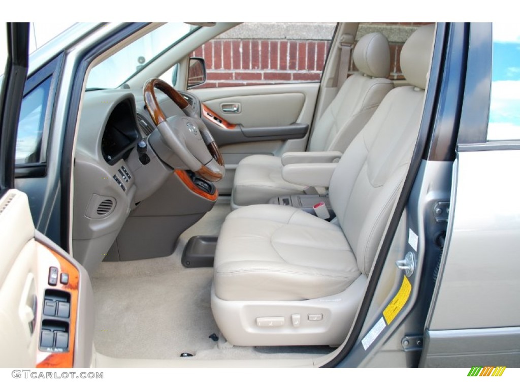 2001 RX 300 AWD - Mineral Green Metallic / Ivory photo #32