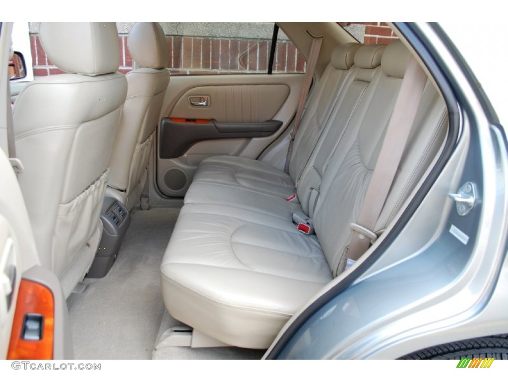 2001 RX 300 AWD - Mineral Green Metallic / Ivory photo #38