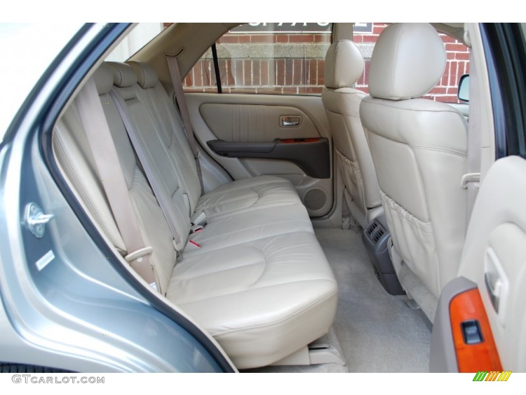 2001 RX 300 AWD - Mineral Green Metallic / Ivory photo #39