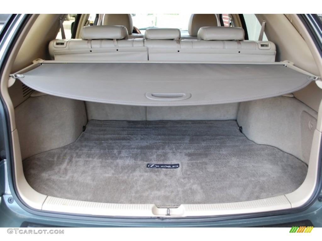 2001 RX 300 AWD - Mineral Green Metallic / Ivory photo #70