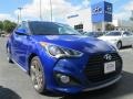 Marathon Blue 2014 Hyundai Veloster Turbo