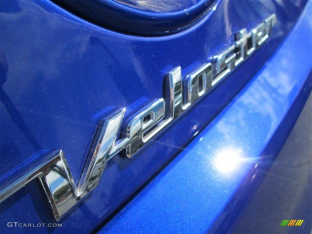 2014 Veloster Turbo - Marathon Blue / Black photo #6