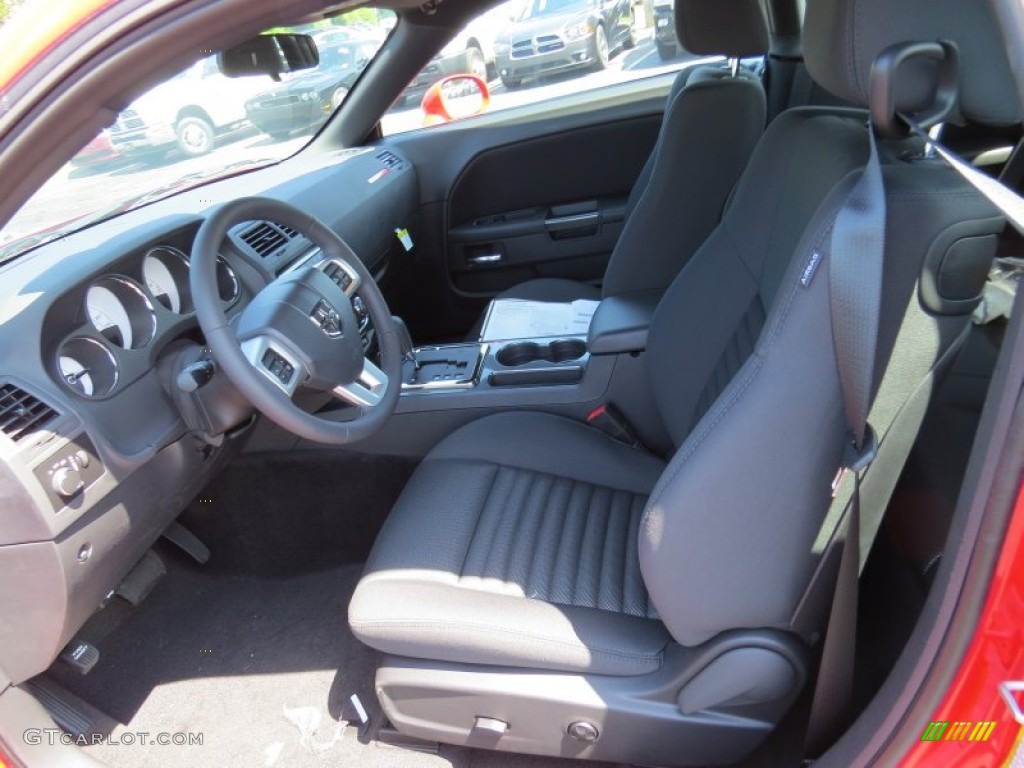 2014 Challenger SXT - TorRed / Dark Slate Gray photo #6