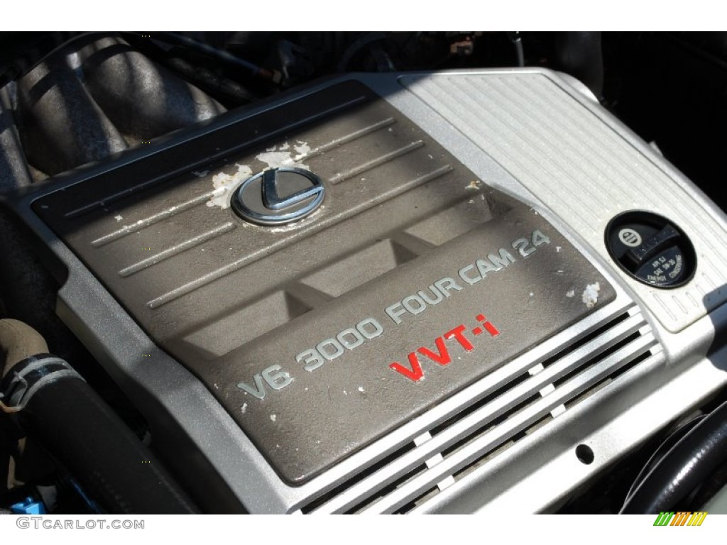 2001 RX 300 AWD - Mineral Green Metallic / Ivory photo #87