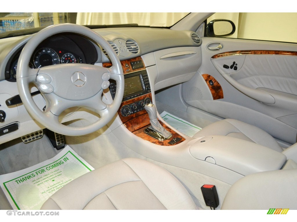 Ash Interior 2005 Mercedes-Benz CLK 320 Cabriolet Photo #94227632