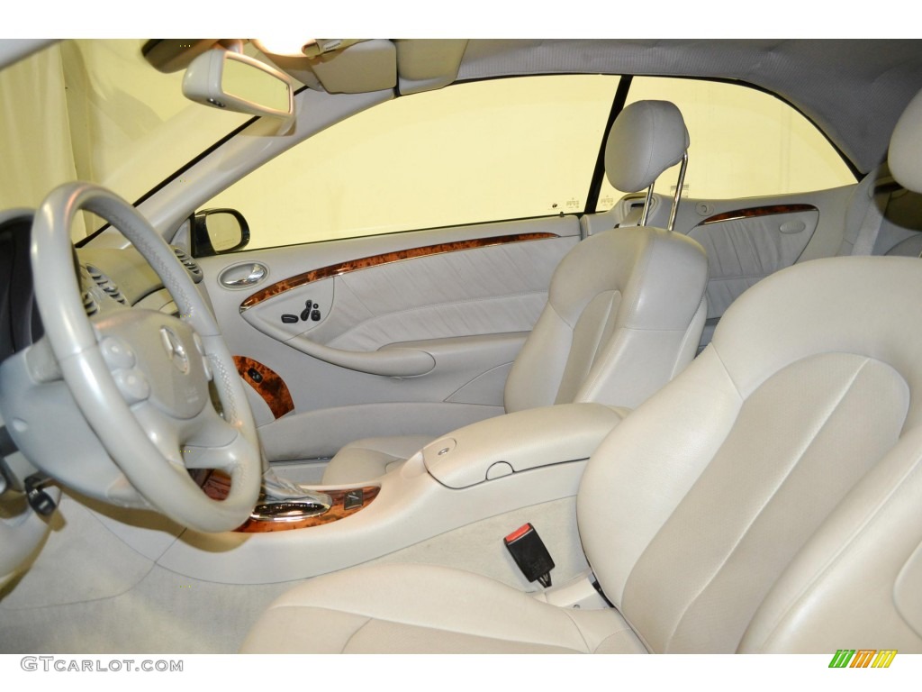 Ash Interior 2005 Mercedes-Benz CLK 320 Cabriolet Photo #94227677